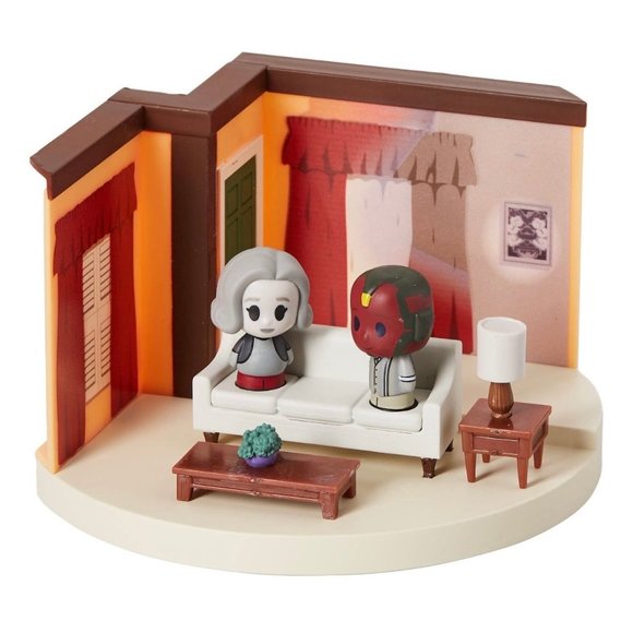 New Funko POP! Mini Moments Marvel WandaVision 1960's Living Room Exclusive - Picture 1 of 3